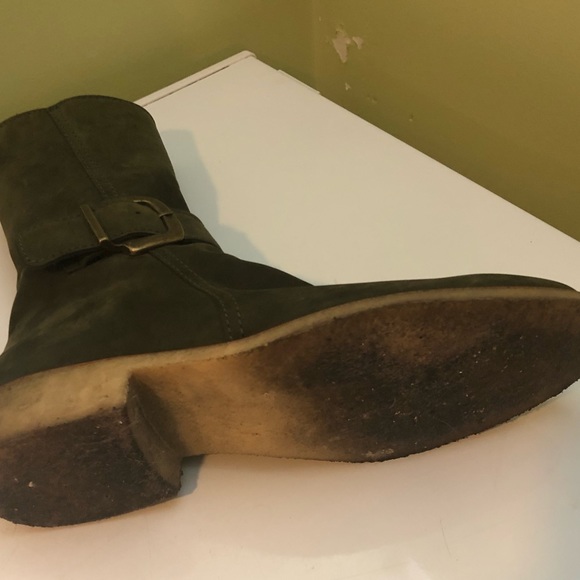 ARCHE dark Green suede 9 1/2” in height from heel size 40 - Picture 3 of 3